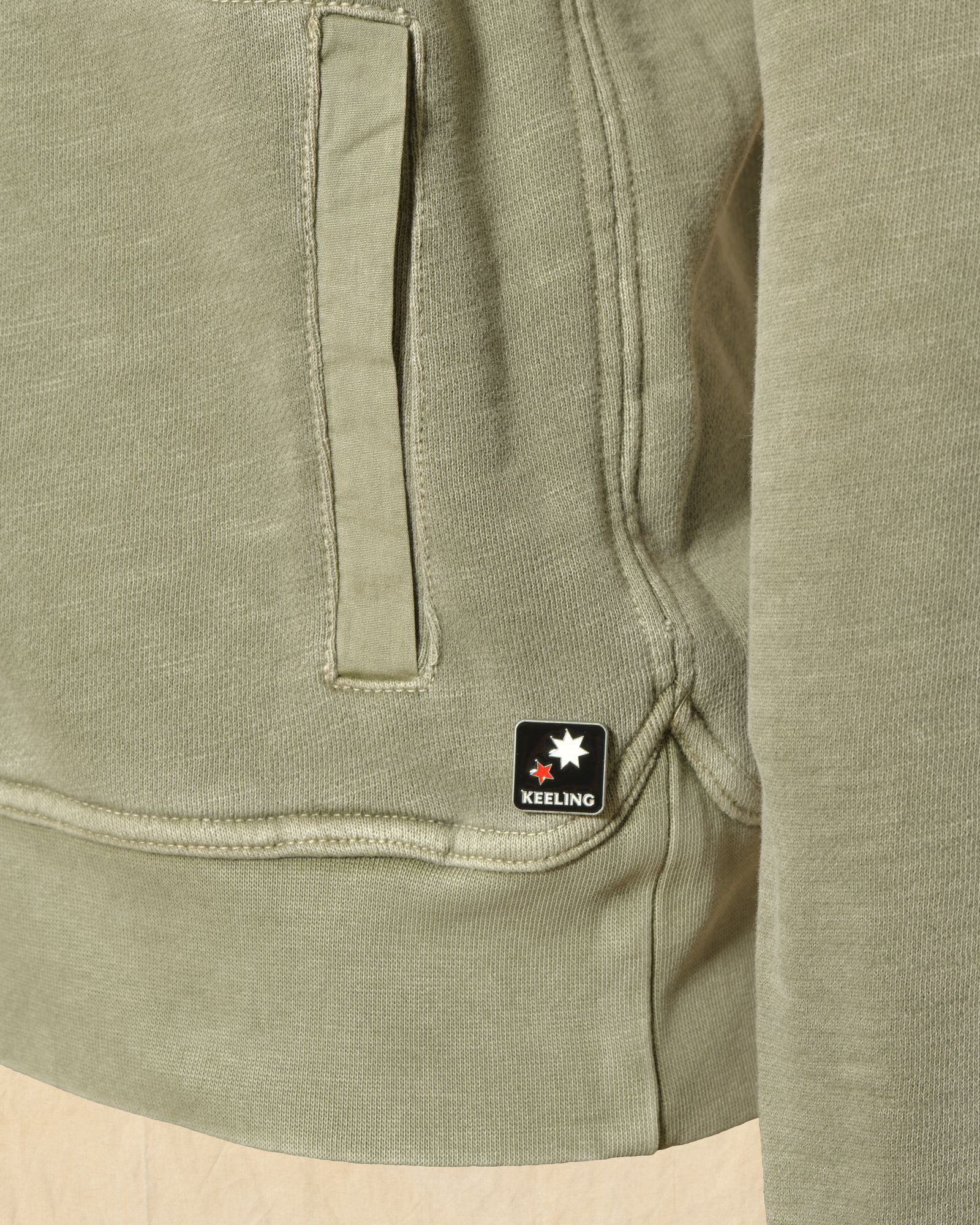 Veste de jogging verte Keeling