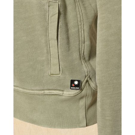 Veste de jogging verte Keeling