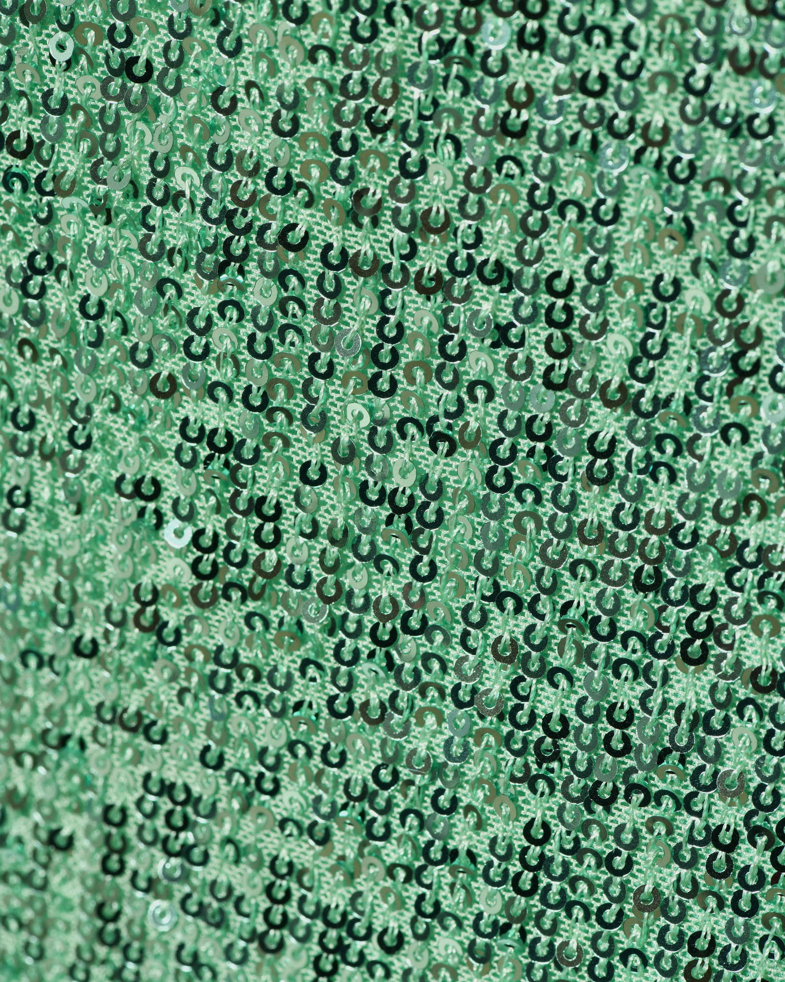 Pantalon à sequins vert Clips