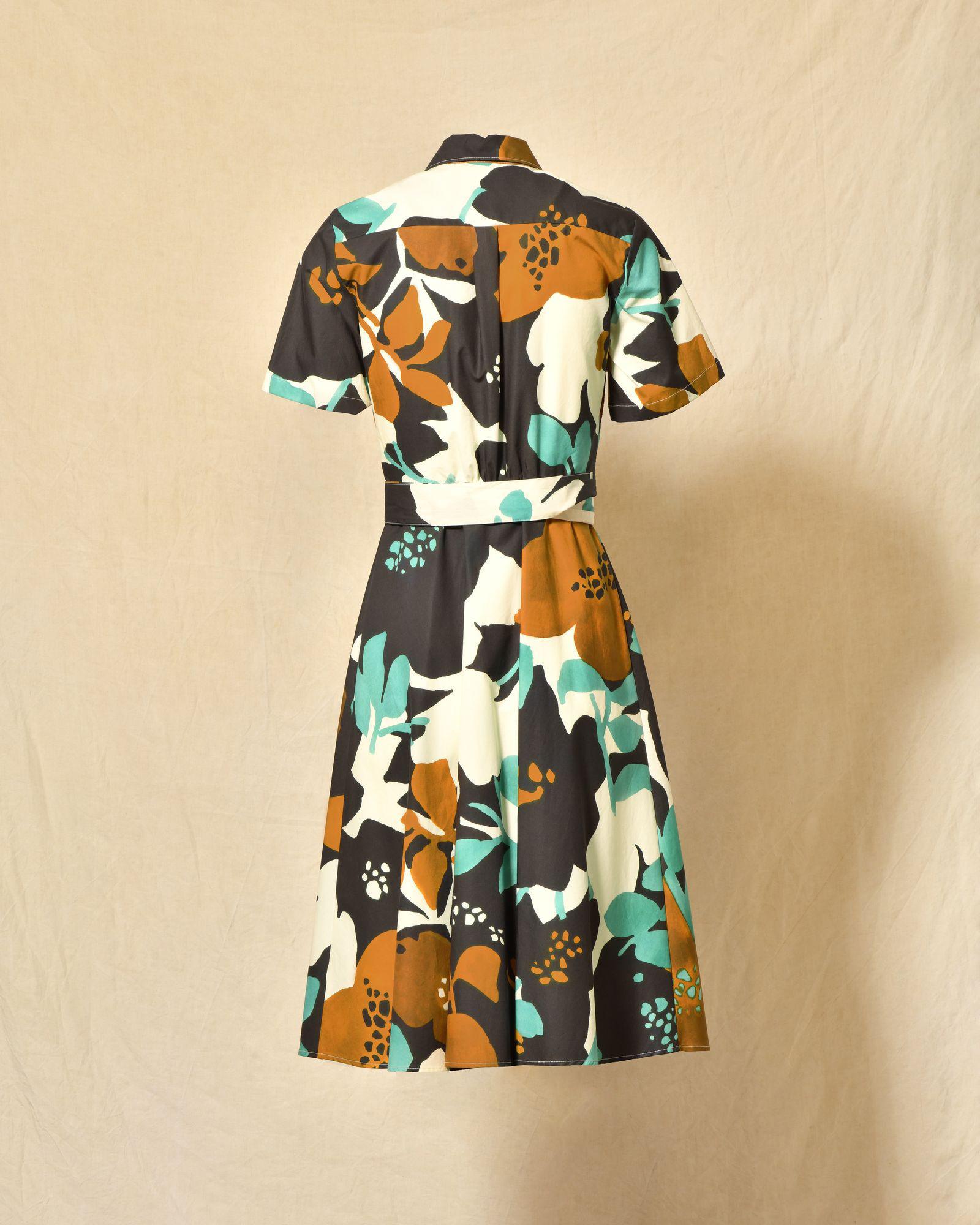 Robe chemise à imprimé florale Lady Cotton