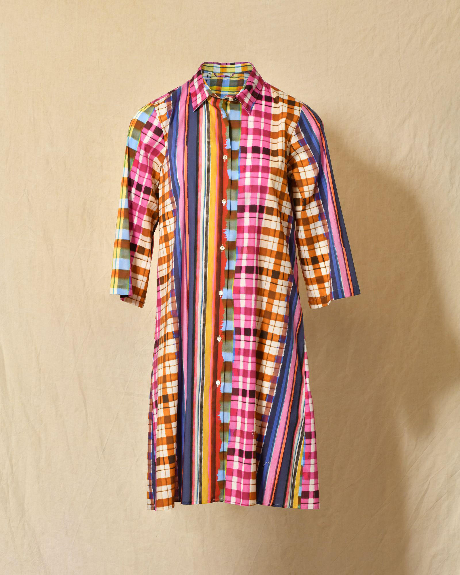 Robe à imprimés multicolores Lady Cotton