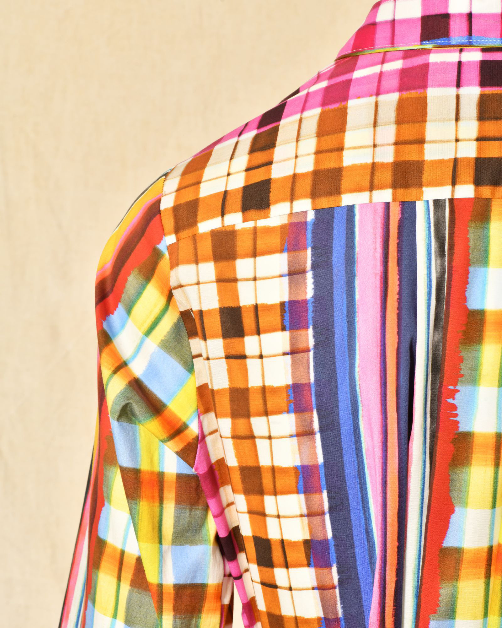 Robe à imprimés multicolores Lady Cotton