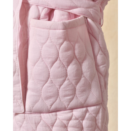 Veste sans manches matelassée rose V.de.Vinster
