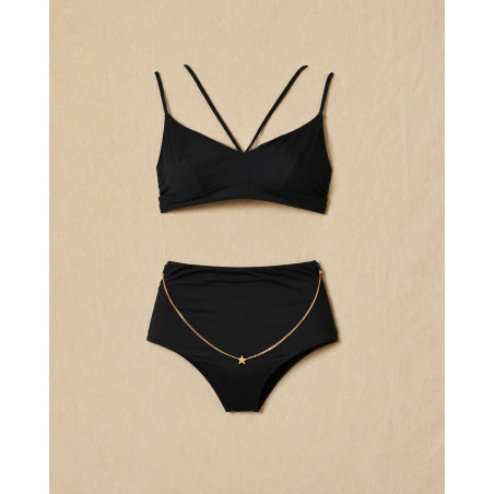 Maillot de bain deux pièces noir Lorena Antoniazzi