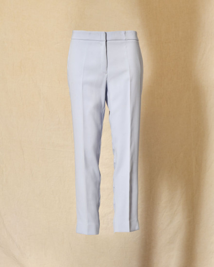 Pantalon cigarette violet Clips