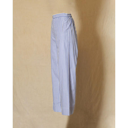 Pantalon à rayures bleu Bella Jones