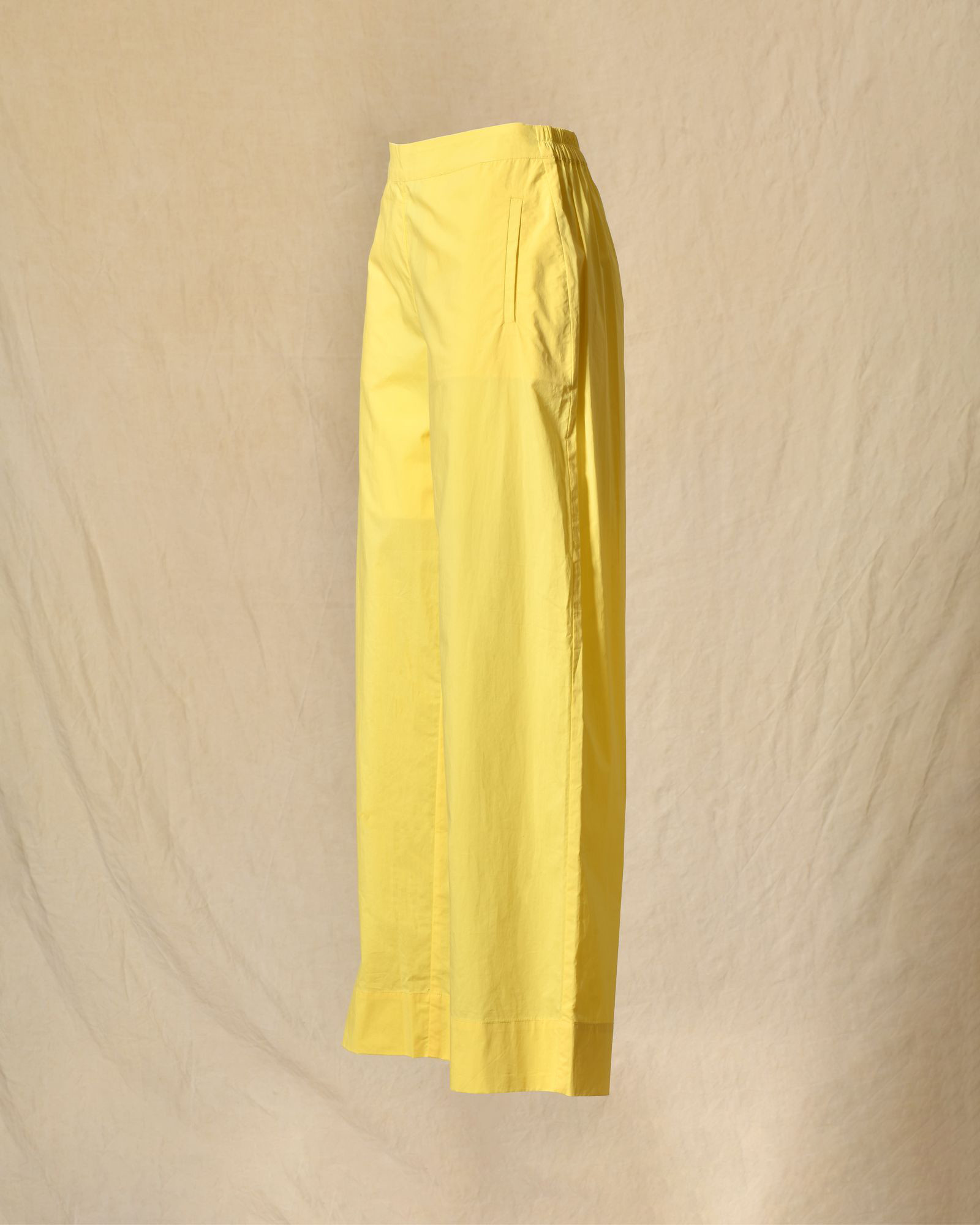 Pantalon palazzo jaune pastel Bella Jones