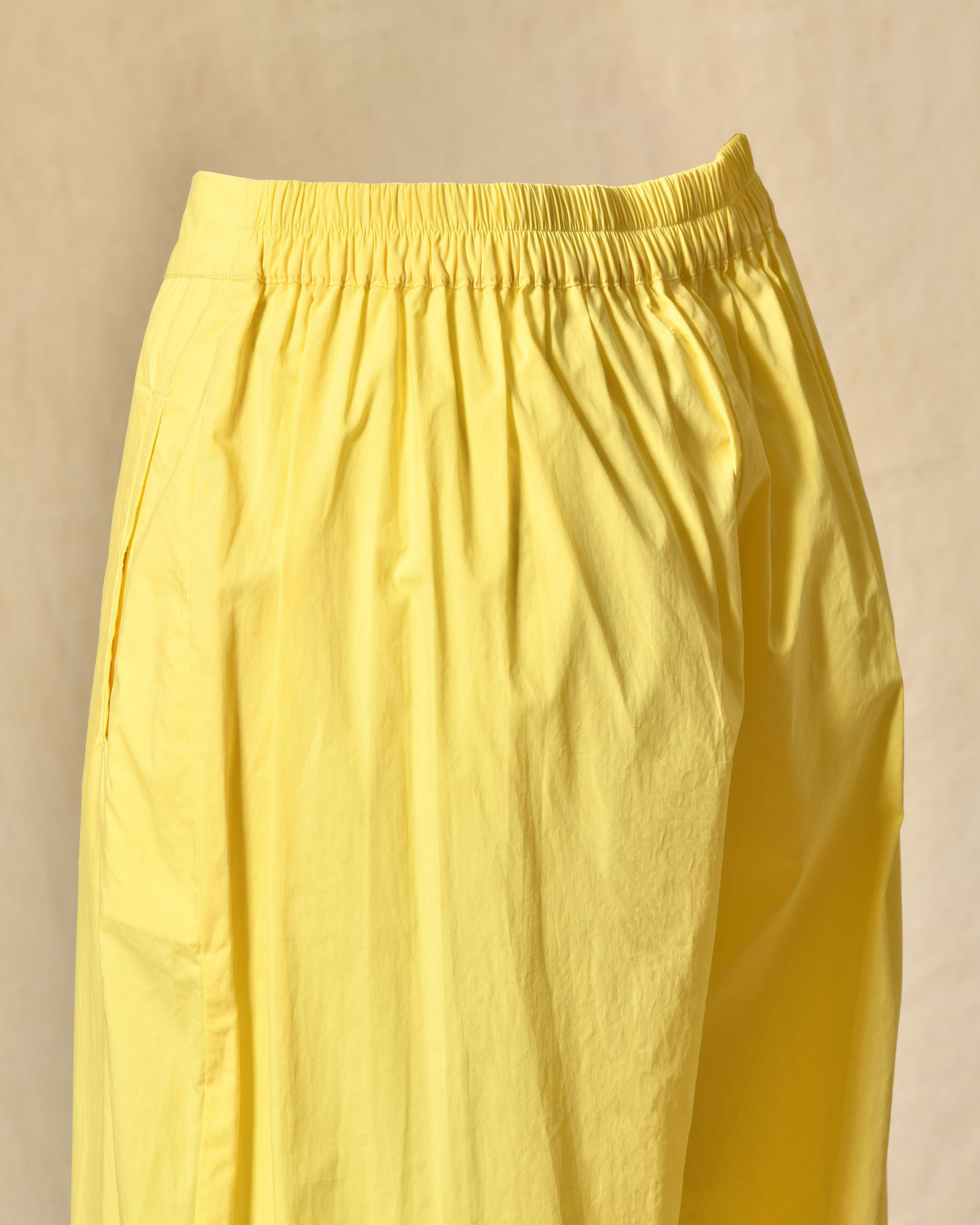 Pantalon palazzo jaune pastel Bella Jones