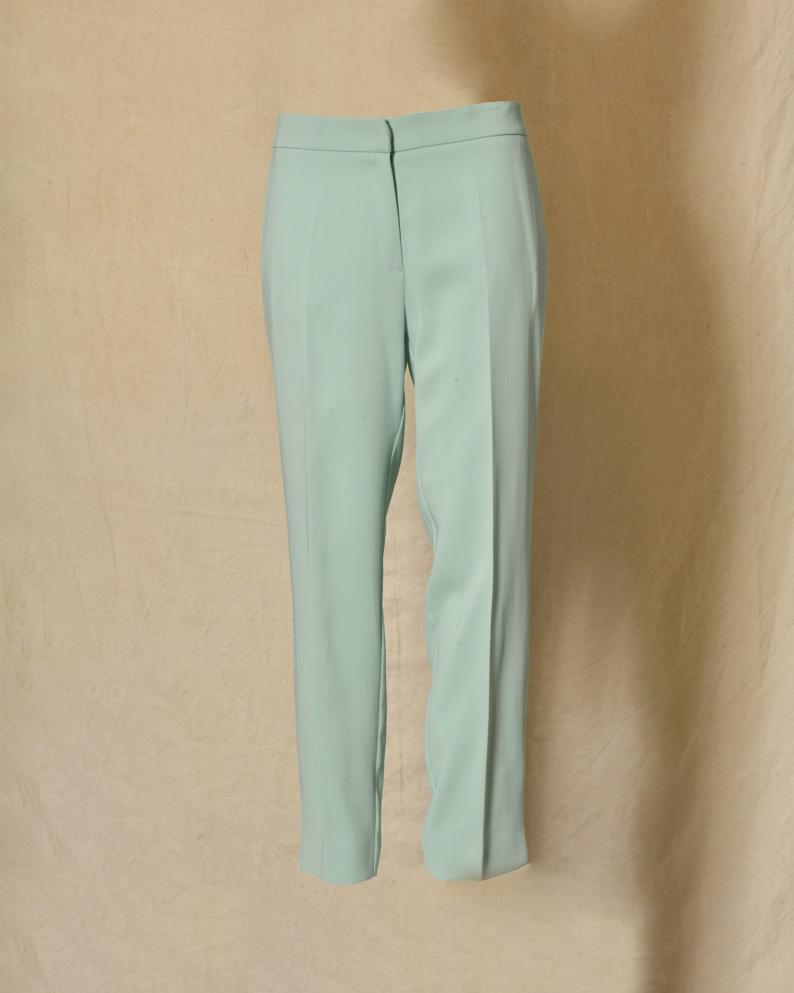 Pantalon cigarette vert d’eau Clips