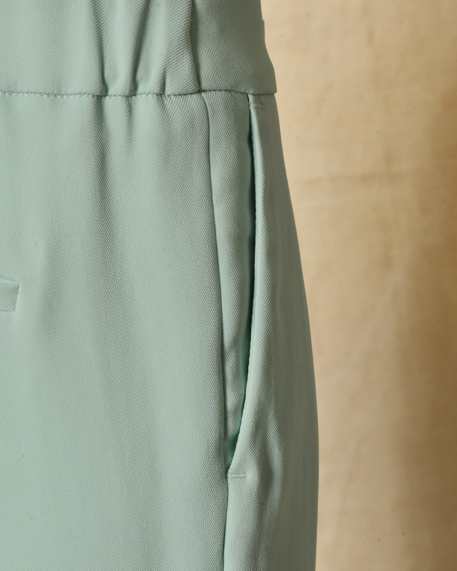 Pantalon cigarette vert d’eau Clips
