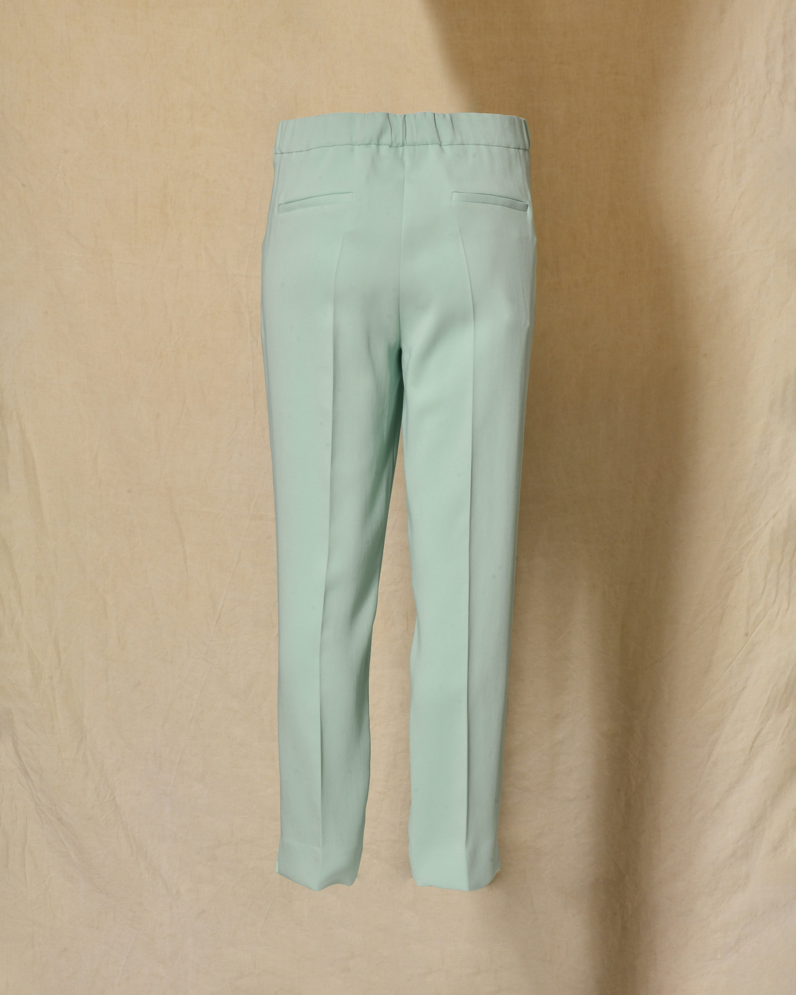 Pantalon cigarette vert d’eau Clips
