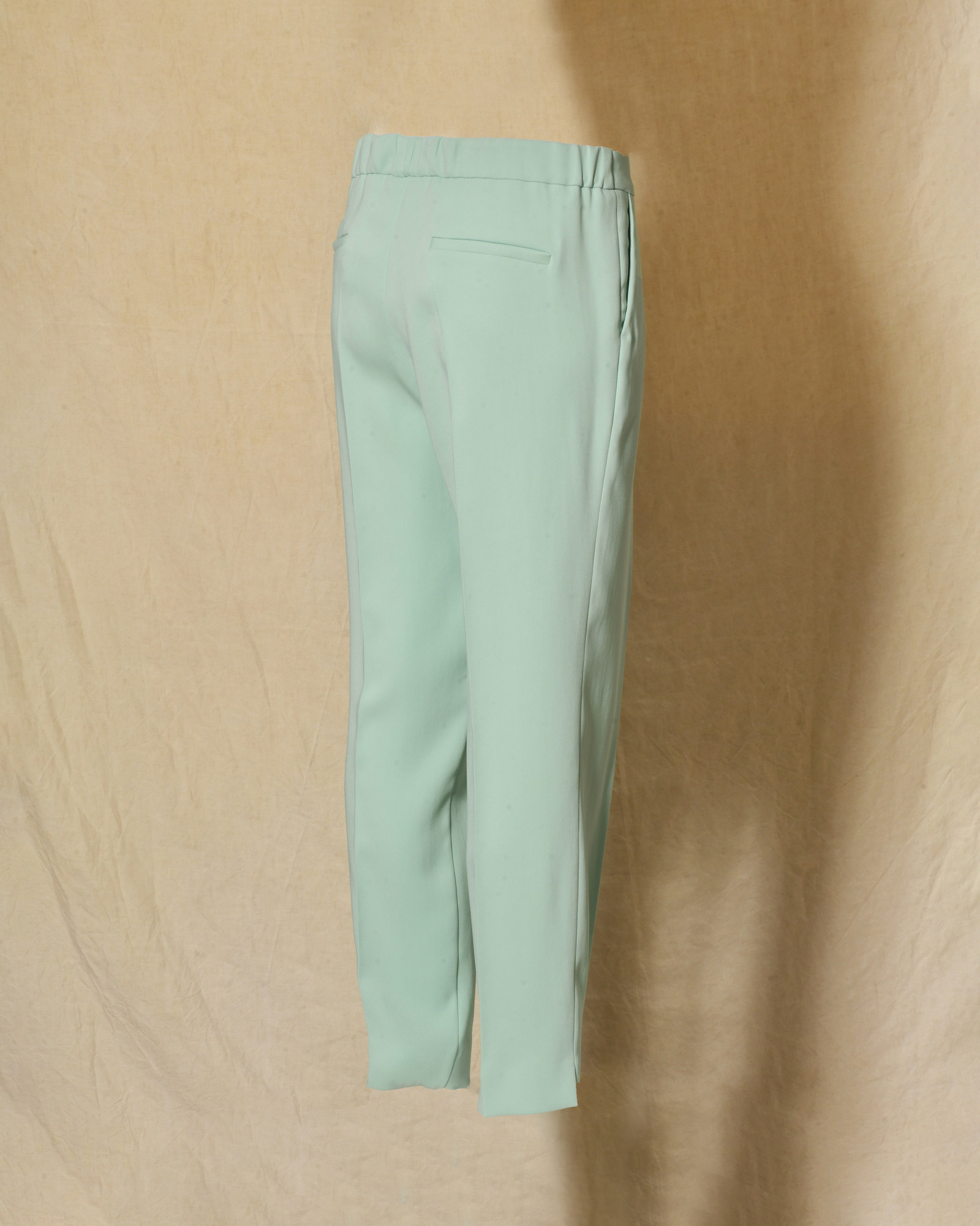 Pantalon cigarette vert d’eau Clips