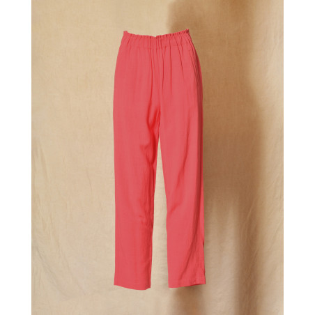 Pantalon palazzo rose Bella Jones