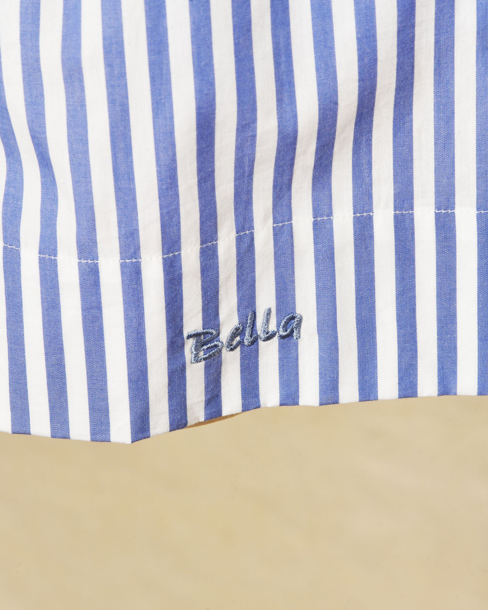 Short à rayures bleu Bella Jones