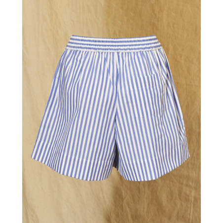 Short à rayures bleu Bella Jones