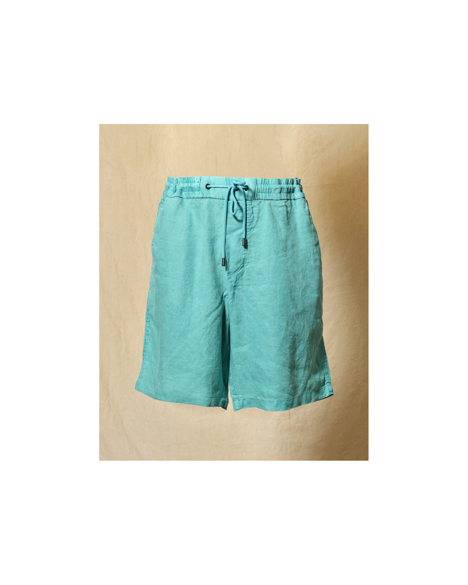 Short en lin turquoise Keeling