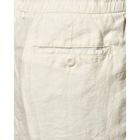 Short en lin blanc Keeling
