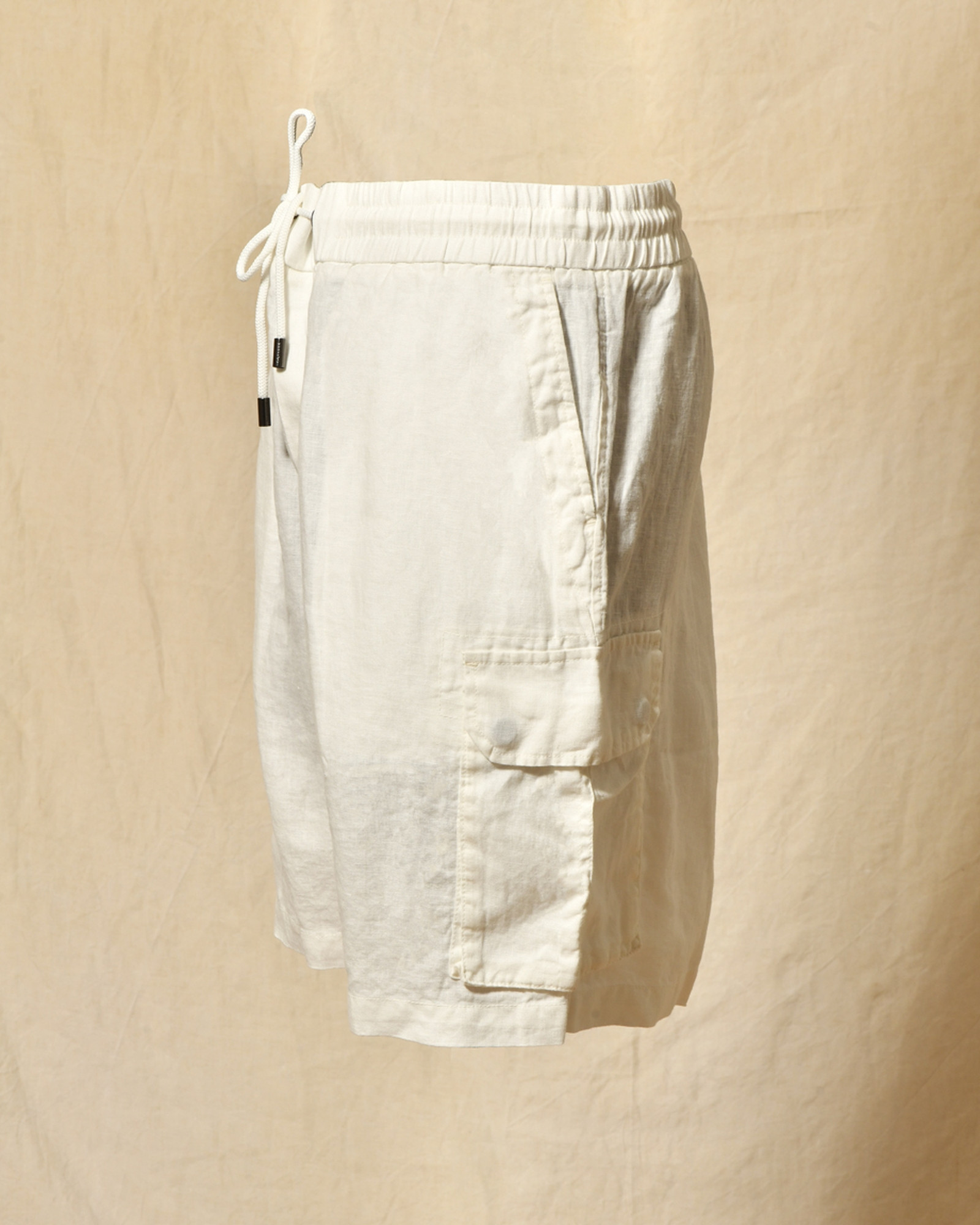 Short en lin blanc Keeling