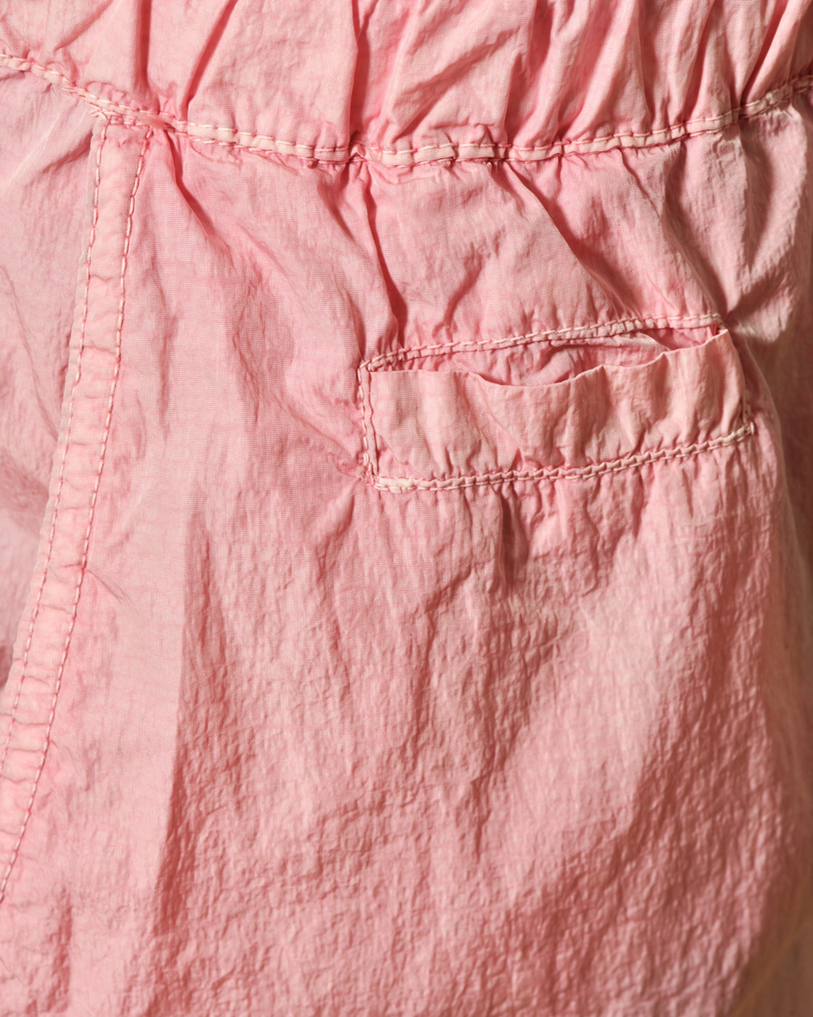 Short de bain rose effet froissé Keeling