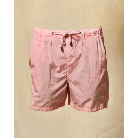 Short de bain rose effet froissé Keeling