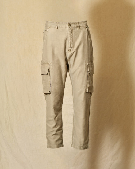 Pantalon cargo taupe Keeling