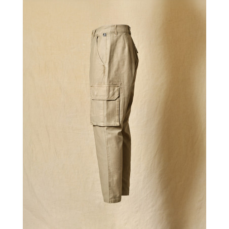 Pantalon cargo taupe Keeling