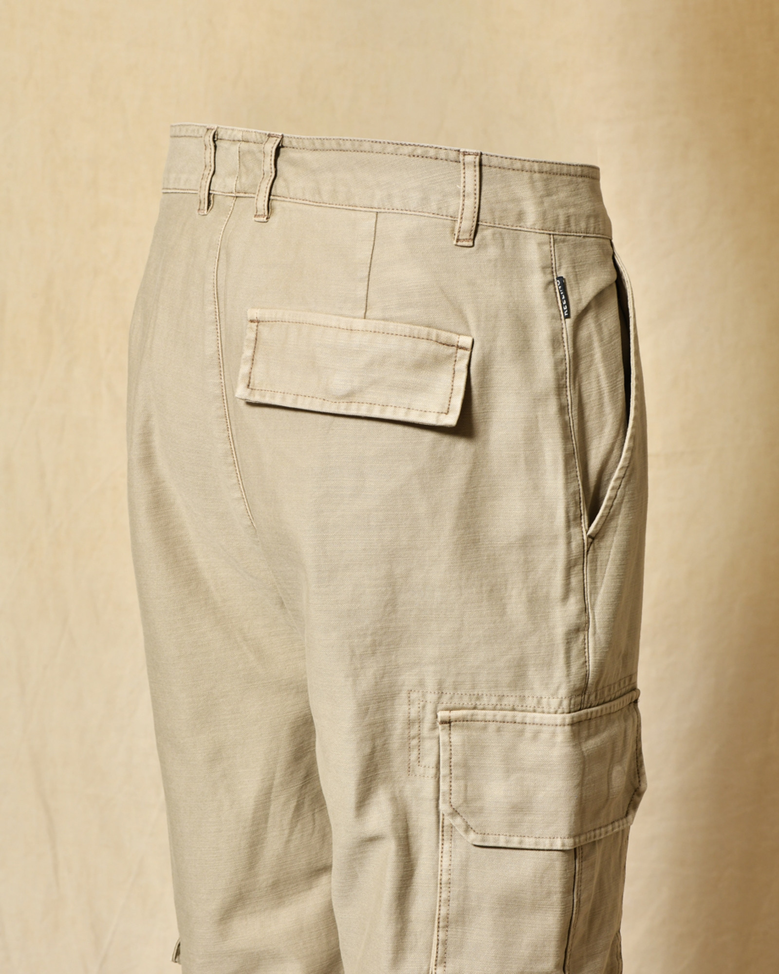 Pantalon cargo taupe Keeling