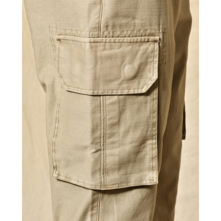 Pantalon cargo taupe Keeling