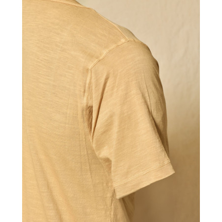 T-shirt beige imprimé graphique rétro Front Street