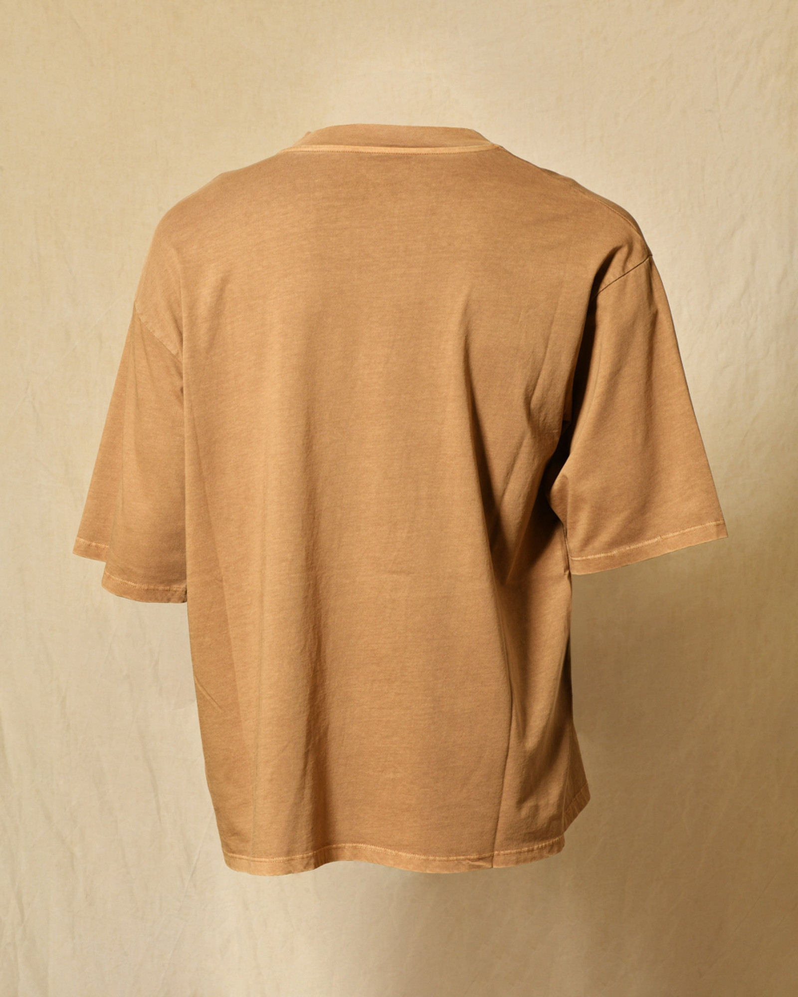 T-shirt camel à flocage surf Front Street