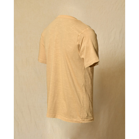 T-shirt beige imprimé graphique rétro Front Street