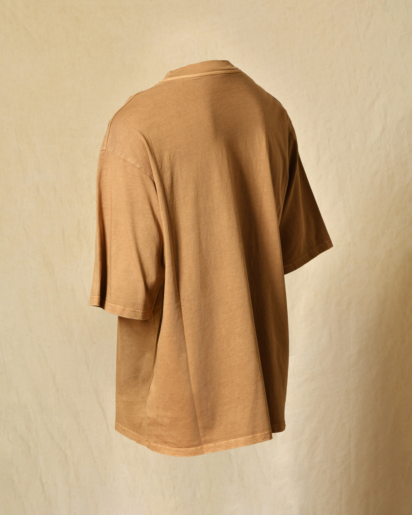 T-shirt camel à flocage surf Front Street