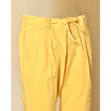 Pantalon fuselé jaune Manuel Ritz