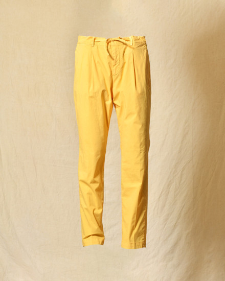 Pantalon fuselé jaune Manuel Ritz