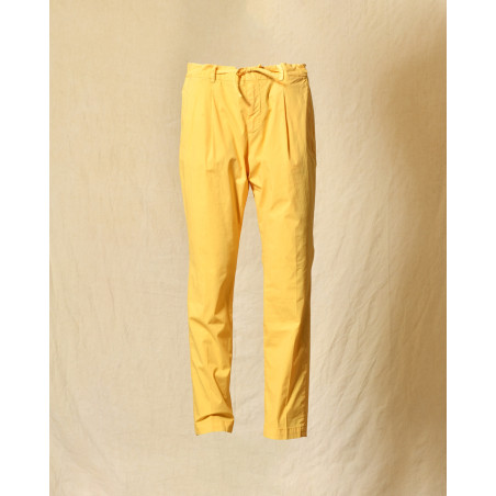 Pantalon fuselé jaune Manuel Ritz