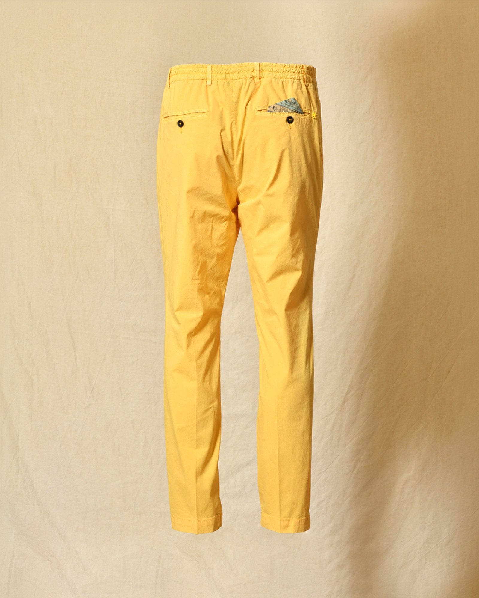 Pantalon fuselé jaune Manuel Ritz