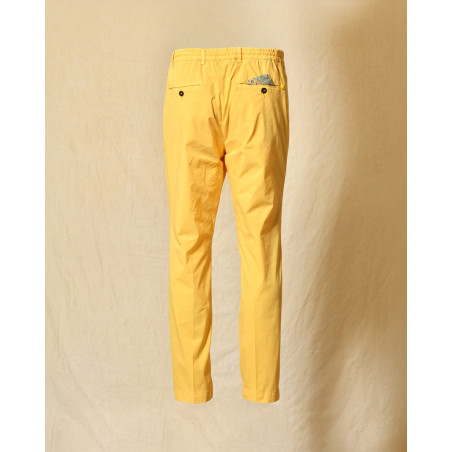 Pantalon fuselé jaune Manuel Ritz