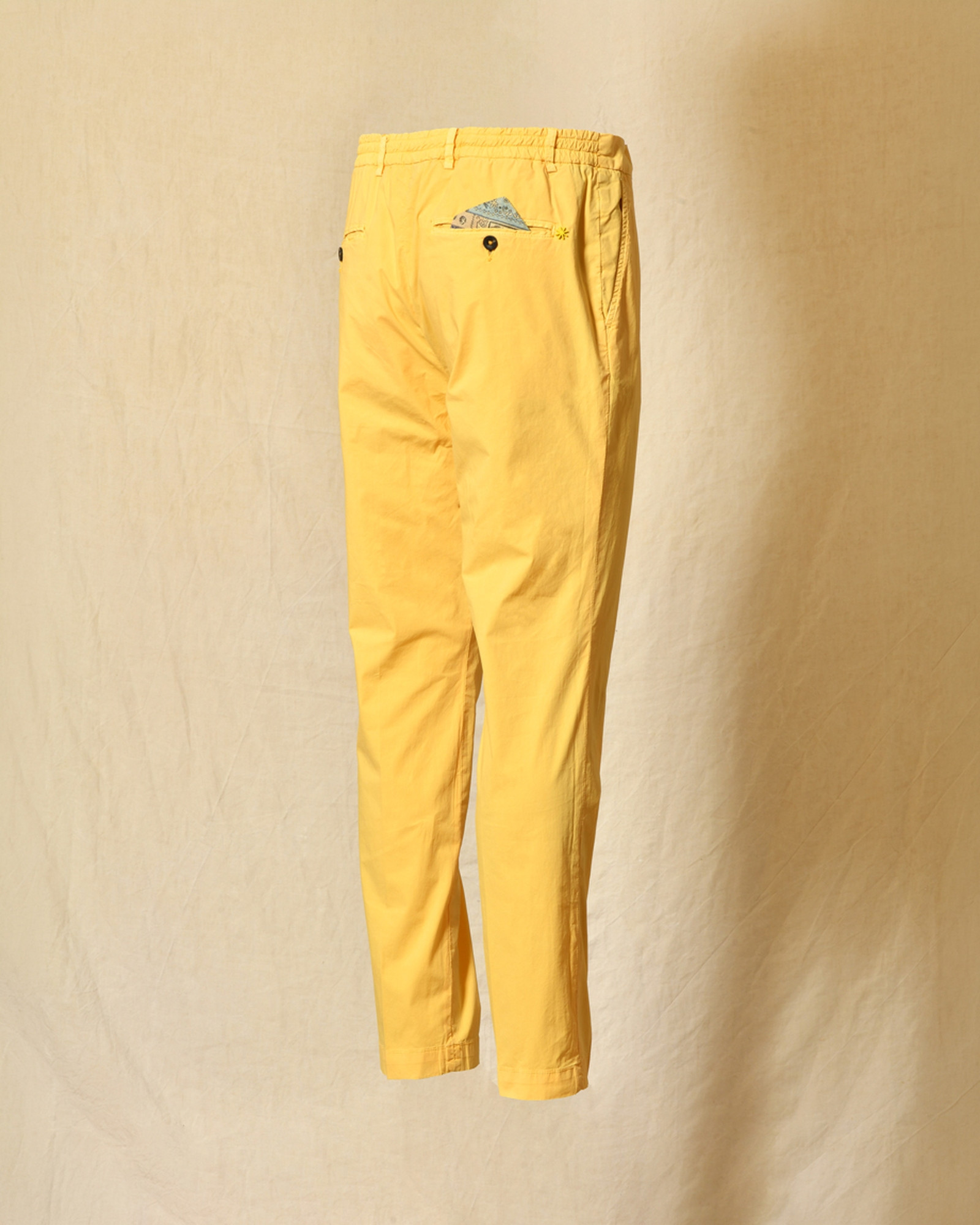 Pantalon fuselé jaune Manuel Ritz