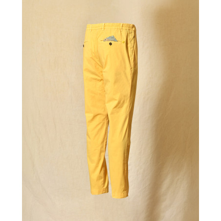 Pantalon fuselé jaune Manuel Ritz