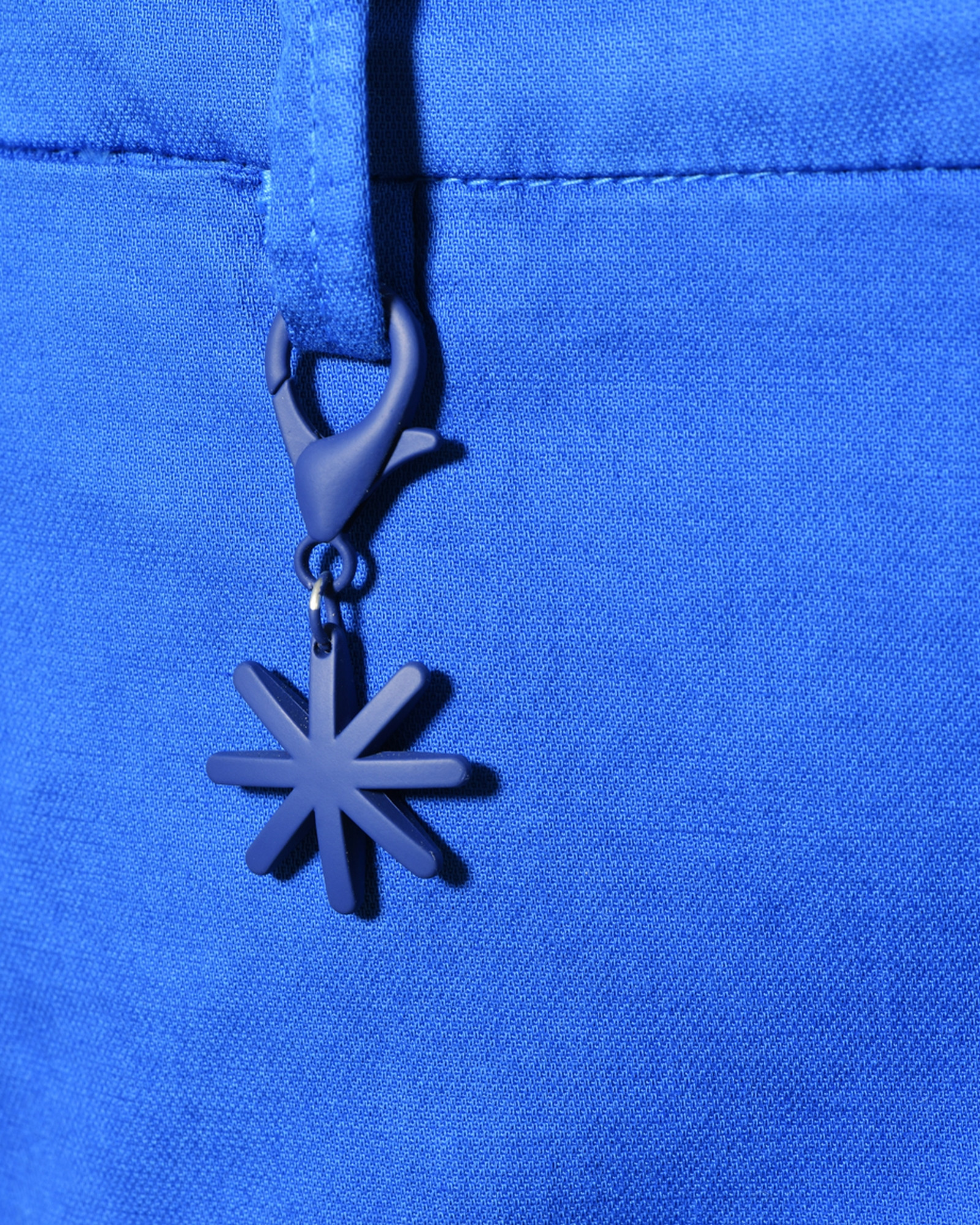 Pantalon en lin bleu Manuel Ritz