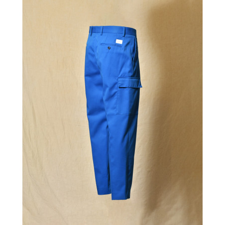 Pantalon cargo bleu Manuel Ritz