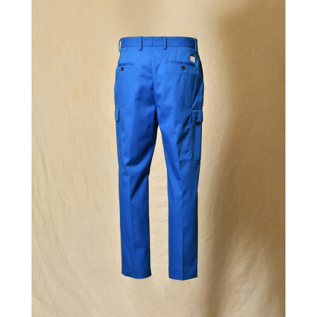 Pantalon cargo bleu Manuel Ritz