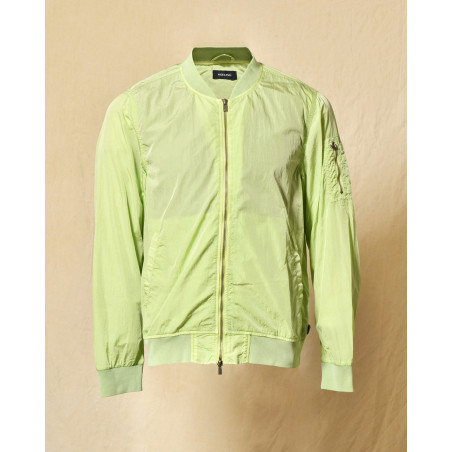 Veste bomber imperméable verte Keeling