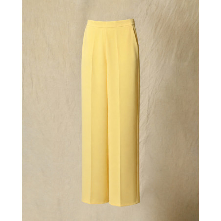 Pantalon jaune pâle Clips