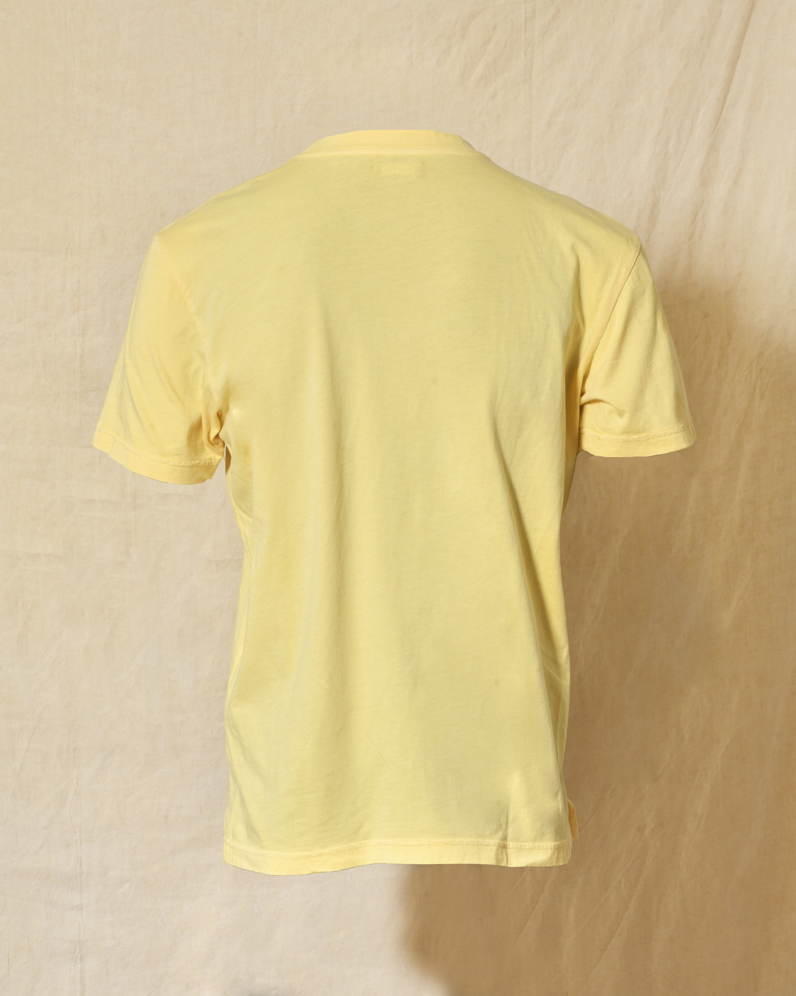 T-shirt en coton jaune Keeling