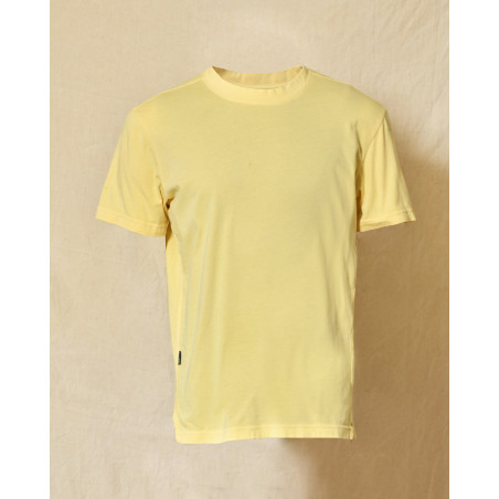 T-shirt en coton jaune Keeling