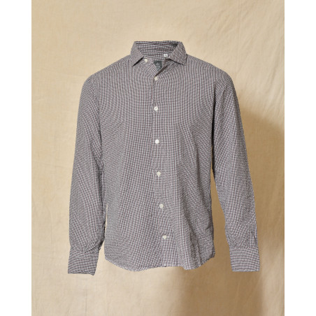 Chemise à petits carreaux Eleventy