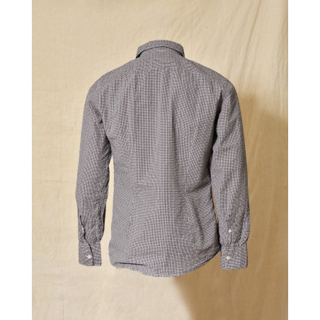 Chemise à petits carreaux Eleventy