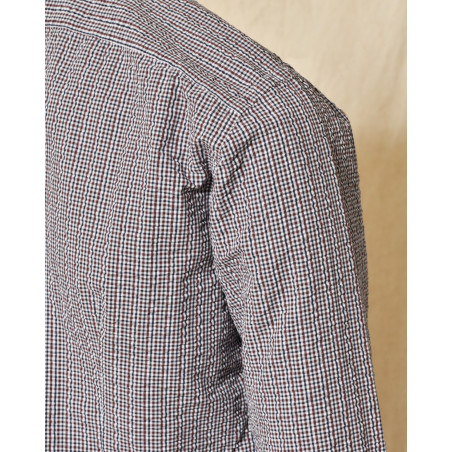 Chemise à petits carreaux Eleventy