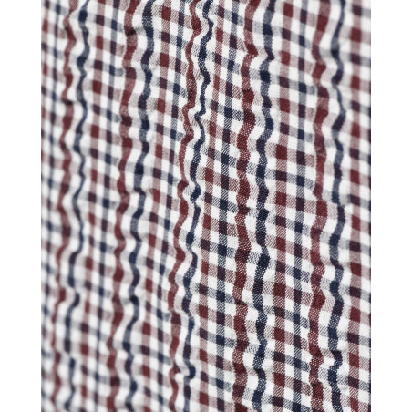 Chemise à petits carreaux Eleventy